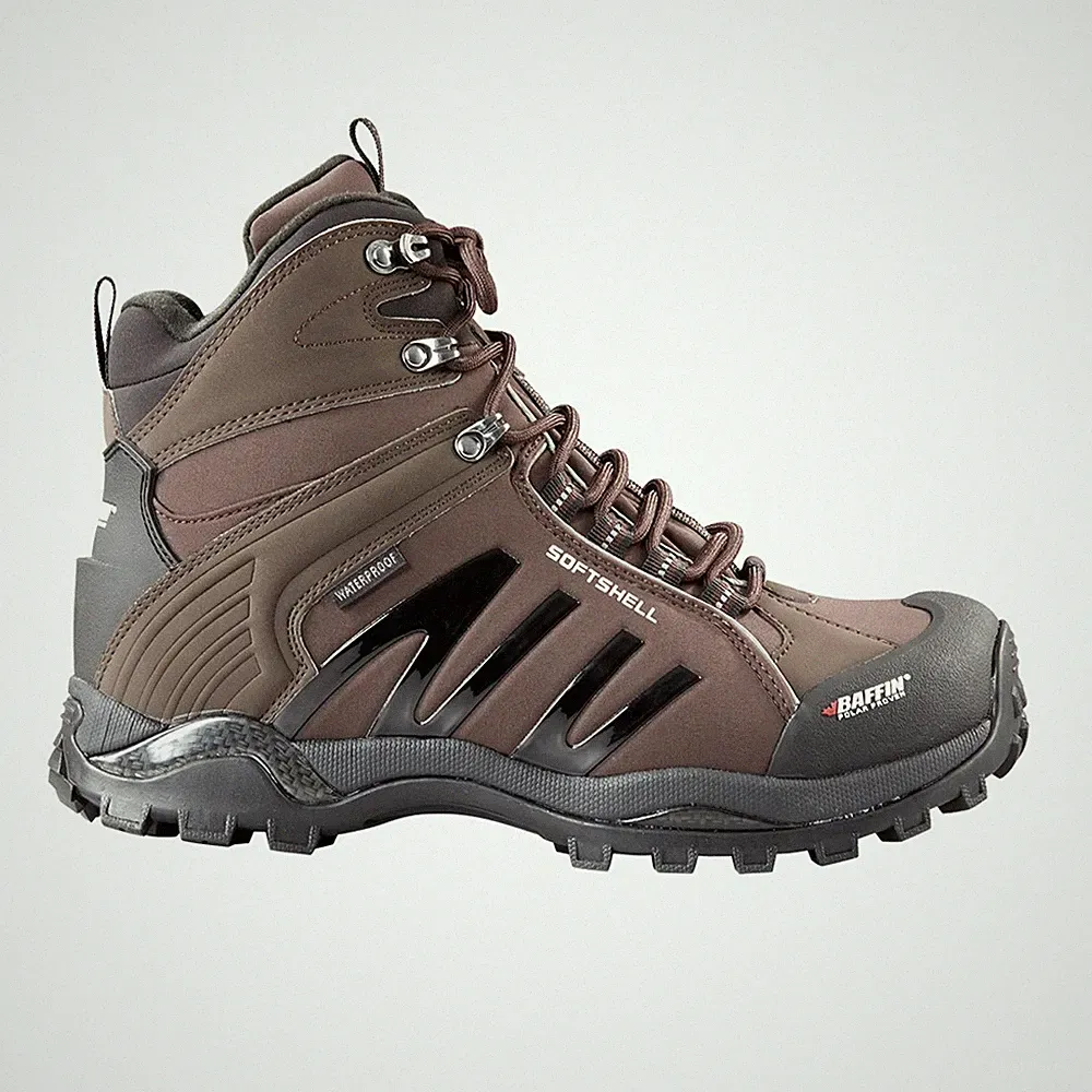 Baffin Zone Waterproof Insulated Winter Hiking Mens Brown Casual Boots SOFTM006